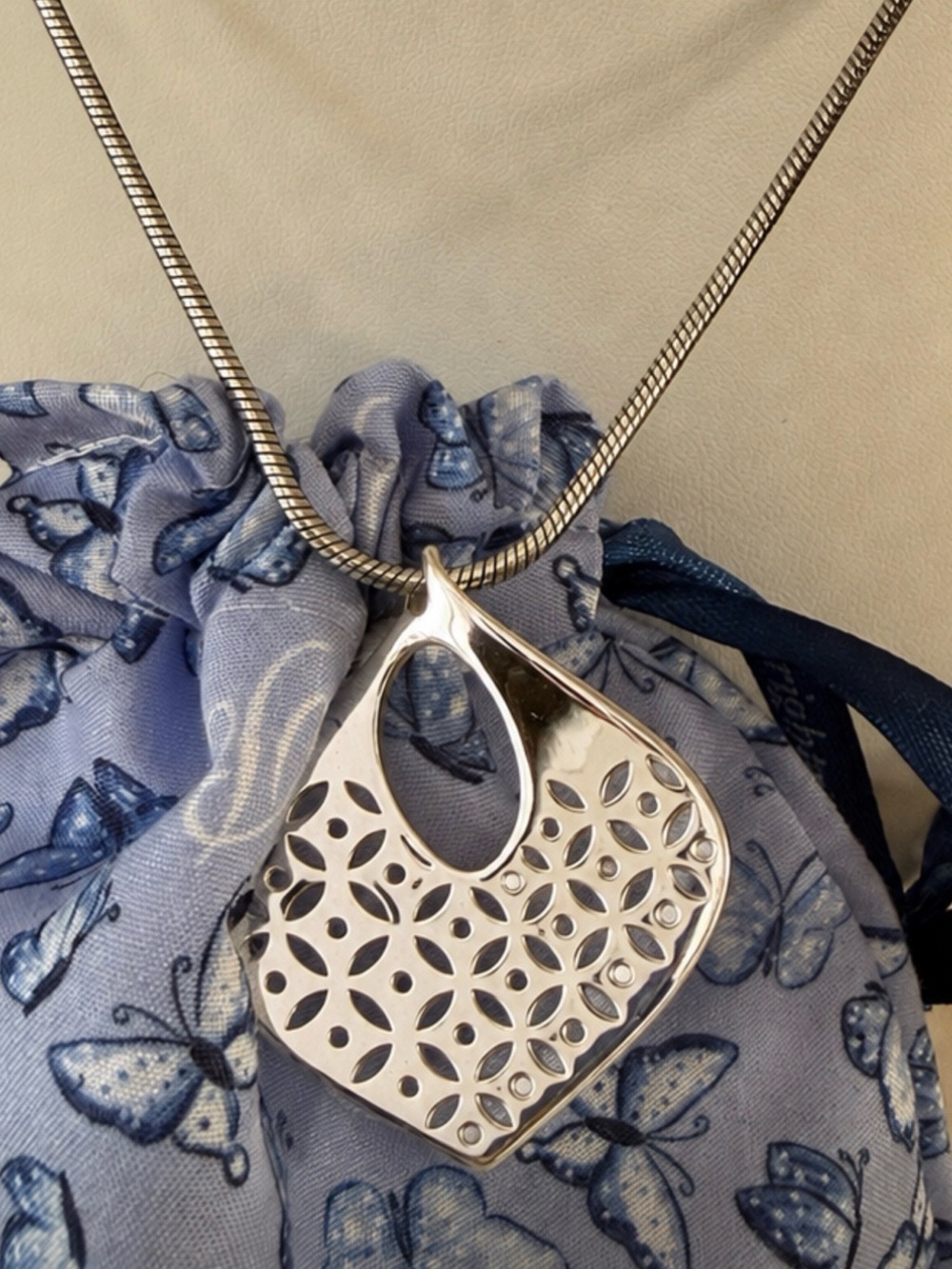 Brighton Reversible Filigree Pendant Necklace